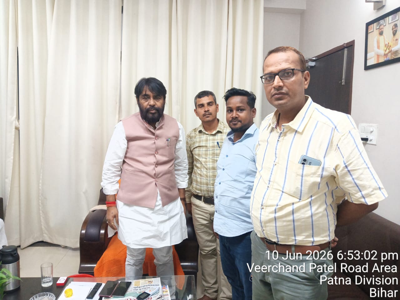 Meetings with hon'ble ministers of Bihar