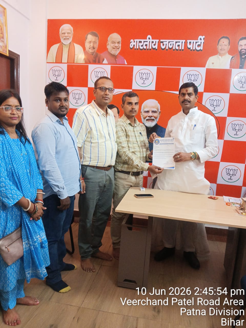 Meetings with hon'ble ministers of Bihar