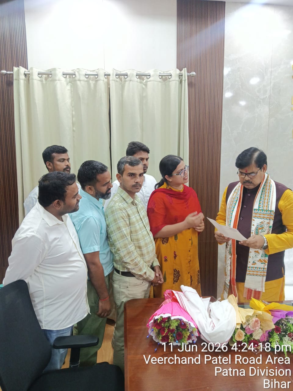 Meetings with hon'ble ministers of Bihar