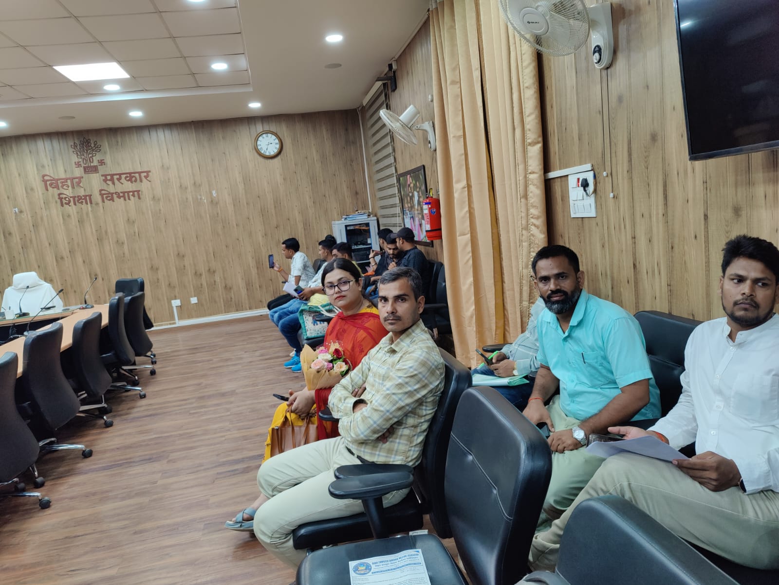 Meetings with hon'ble ministers of Bihar